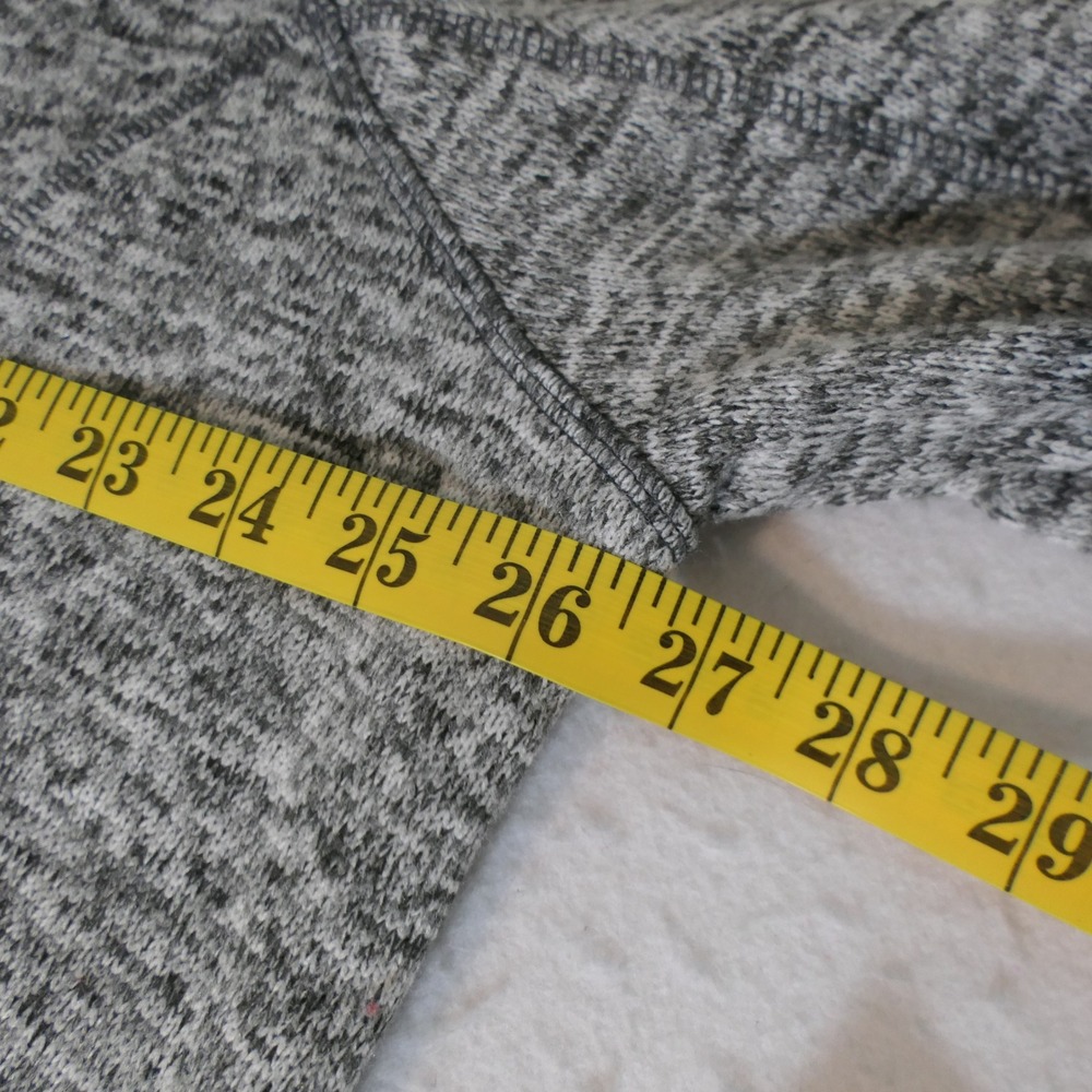 RBX Womens Fleece Jacket 3X Grey Marled Sporty Casual Understated Neutral Simple - Picture 5 of 7